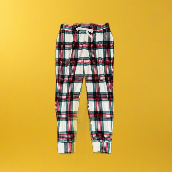 Cozy Rachel Zoe Pajama Joggers and Santa Hat NWOT Medium - Picture 1 of 5